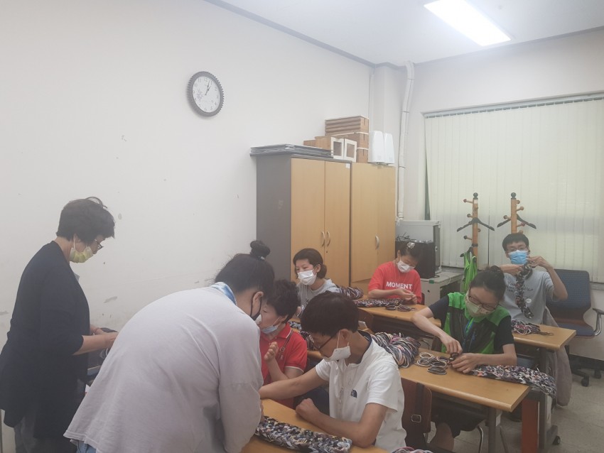 속초분관 공예과 활동모습