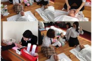 한샘고 화장품응용학과 학생들 정기자원활동 (썸네일)