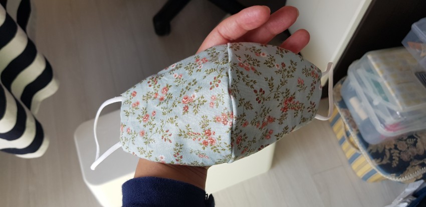 완성된 마스크 사진